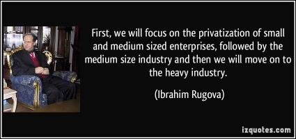 Privatization quote #2