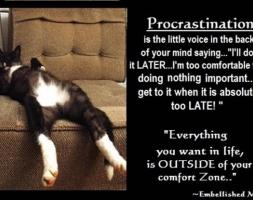 Procrastination quote #2