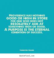 Providence quote #1