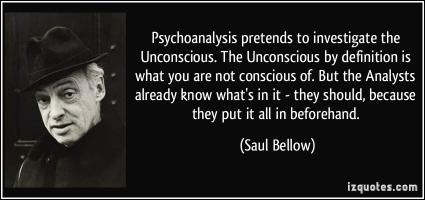 Psychoanalysis quote #2