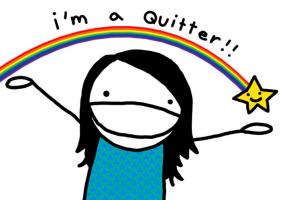 Quitters quote #2