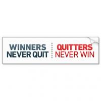 Quitters quote #2