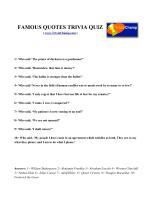 Quiz quote #1