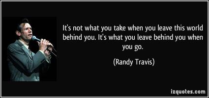 Randy Travis's quote