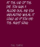 Record Deal quote #2