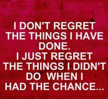 Regretted quote #1