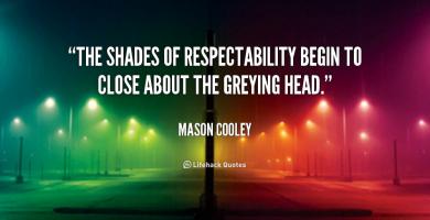 Respectability quote #2