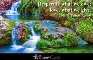 Respecting quote #1