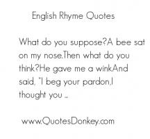 Rhyme quote #3