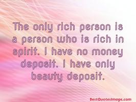 Rich Person quote #2