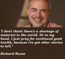 Richard Russo's quote