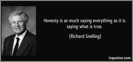 Richard Snelling's quote