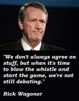 Rick Wagoner's quote
