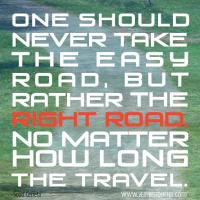 Right Road quote #2