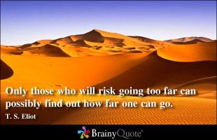 Risked quote #1