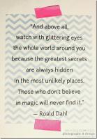 Roald Dahl's quote
