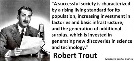Robert Trout's quote