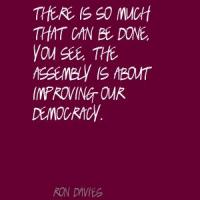 Ron Davies's quote