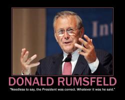 Rumsfeld quote #2