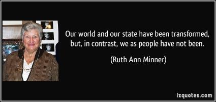 Ruth Ann Minner's quote #4