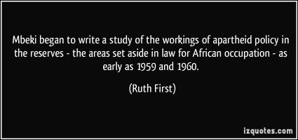 Ruth First's quote #1