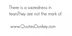 Sacredness quote #1