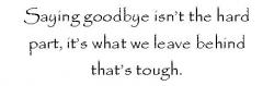 Saying Goodbye quote #2