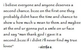 Second Chance quote #2