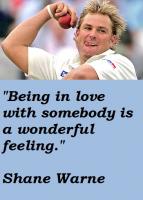 Shane Warne's quote