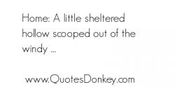Sheltered quote #1