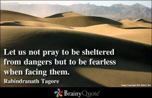 Sheltering quote #1