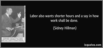 Sidney Hillman's quote #1