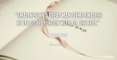 Smallness quote #1