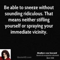 Sneeze quote #1