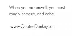 Sneeze quote #1