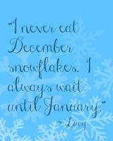 Snowflake quote #1