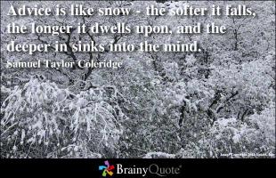 Snowy quote #2