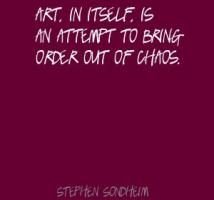 Sondheim quote #1