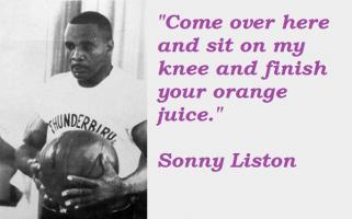 Sonny Liston's quote #2
