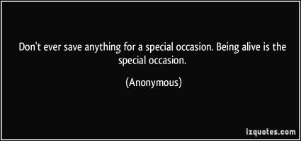 Special Occasion quote #2