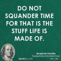 Squander quote #1