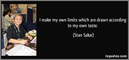 Stan Sakai's quote #3