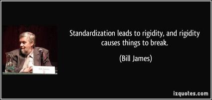 Standardization quote #2
