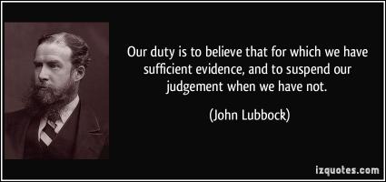 Sufficient Evidence quote #2