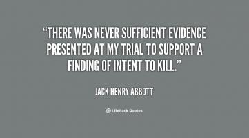 Sufficient Evidence quote #2