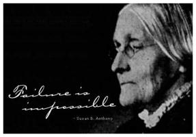 Susan B. Anthony's quote