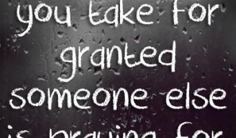 Taking Things For Granted quote #1