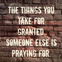 Taking Things For Granted quote #1