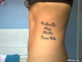 Tattooed quote #2