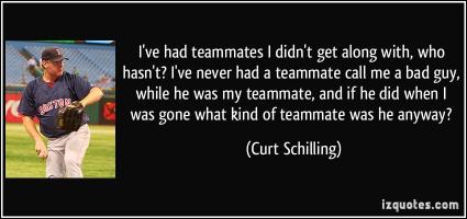 Teammate quote #1